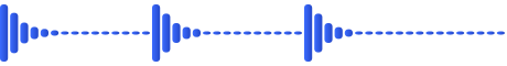 Waveform of Three Knocks