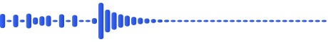 Waveform of Typing Done